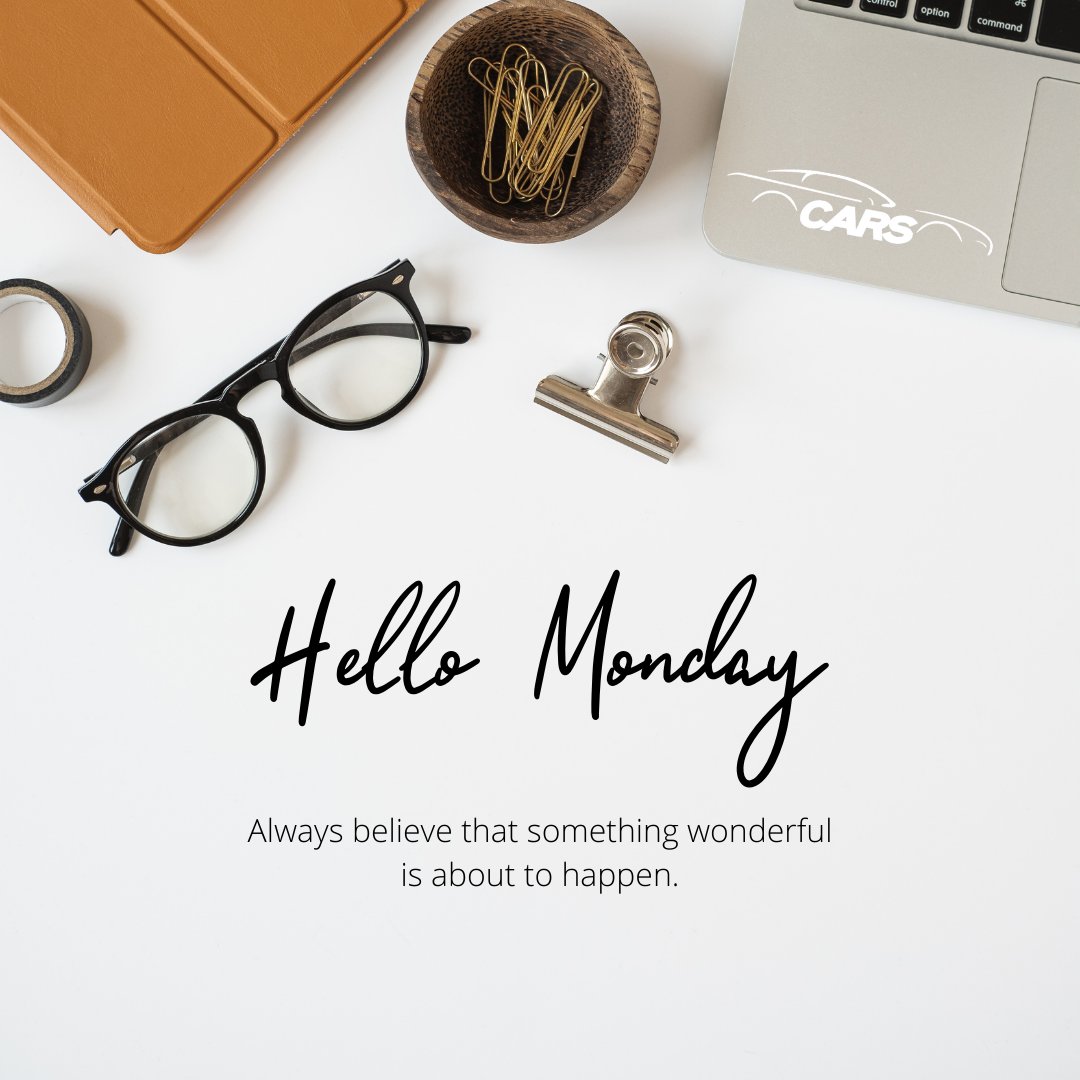 It’s a beautiful day to be alive - Happy Monday to all!

#CARSRecon #HappyMonday
#EveryDetailMatters