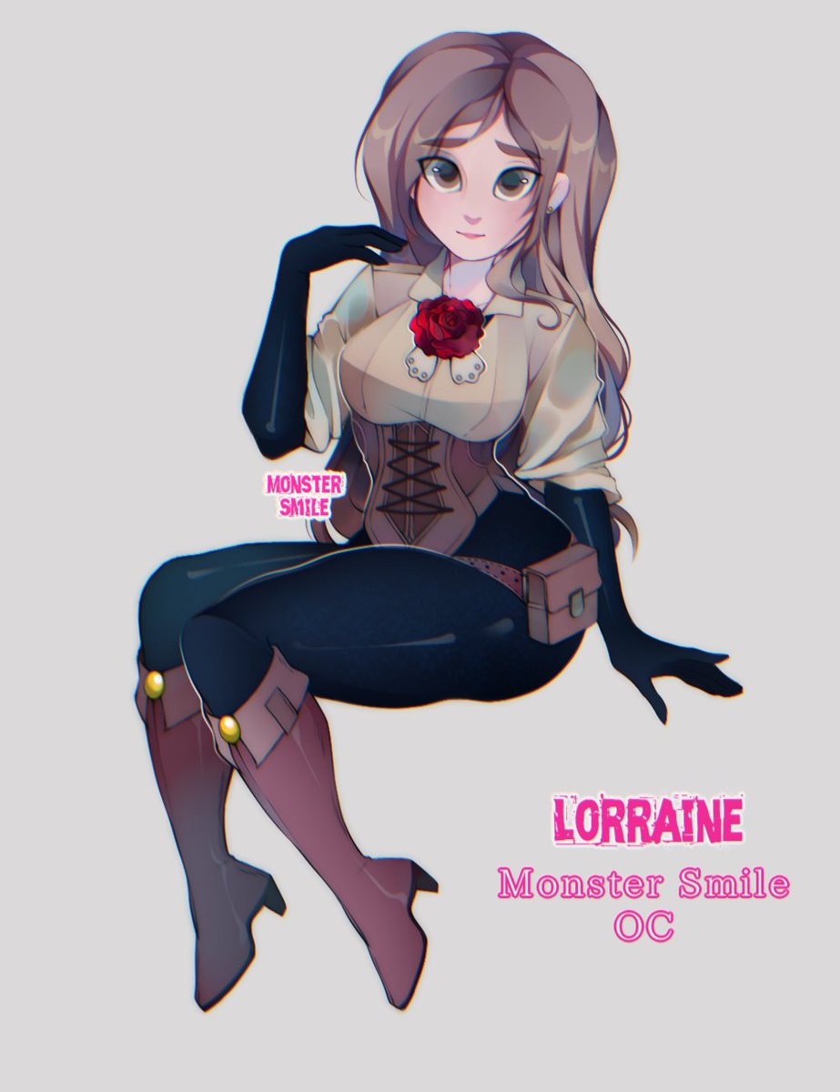 Monster_Smile00's tweet photo. My new oc Lorraine. 🫀✨
. 
Check out my Instagram. link in the bio !. https://t.co/R0lhCv2bNq