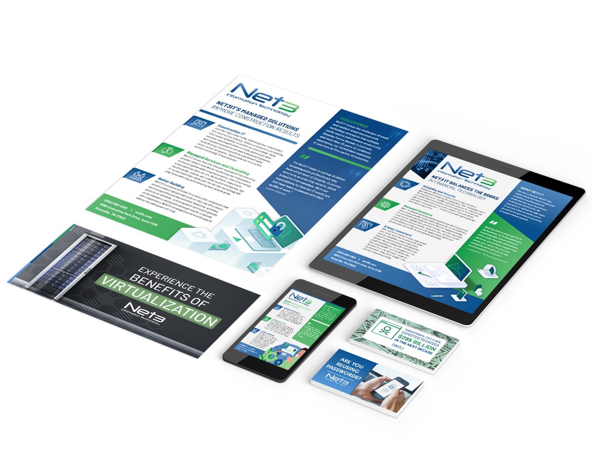 It's Mockup Monday! We're looking back on some of our incredible pieces of marketing collateral that went out our doors last month. Which one is your favorite? ⁣⁣⁣#design #graphicdesign #marketingcollateral #mockups #MockupMonday