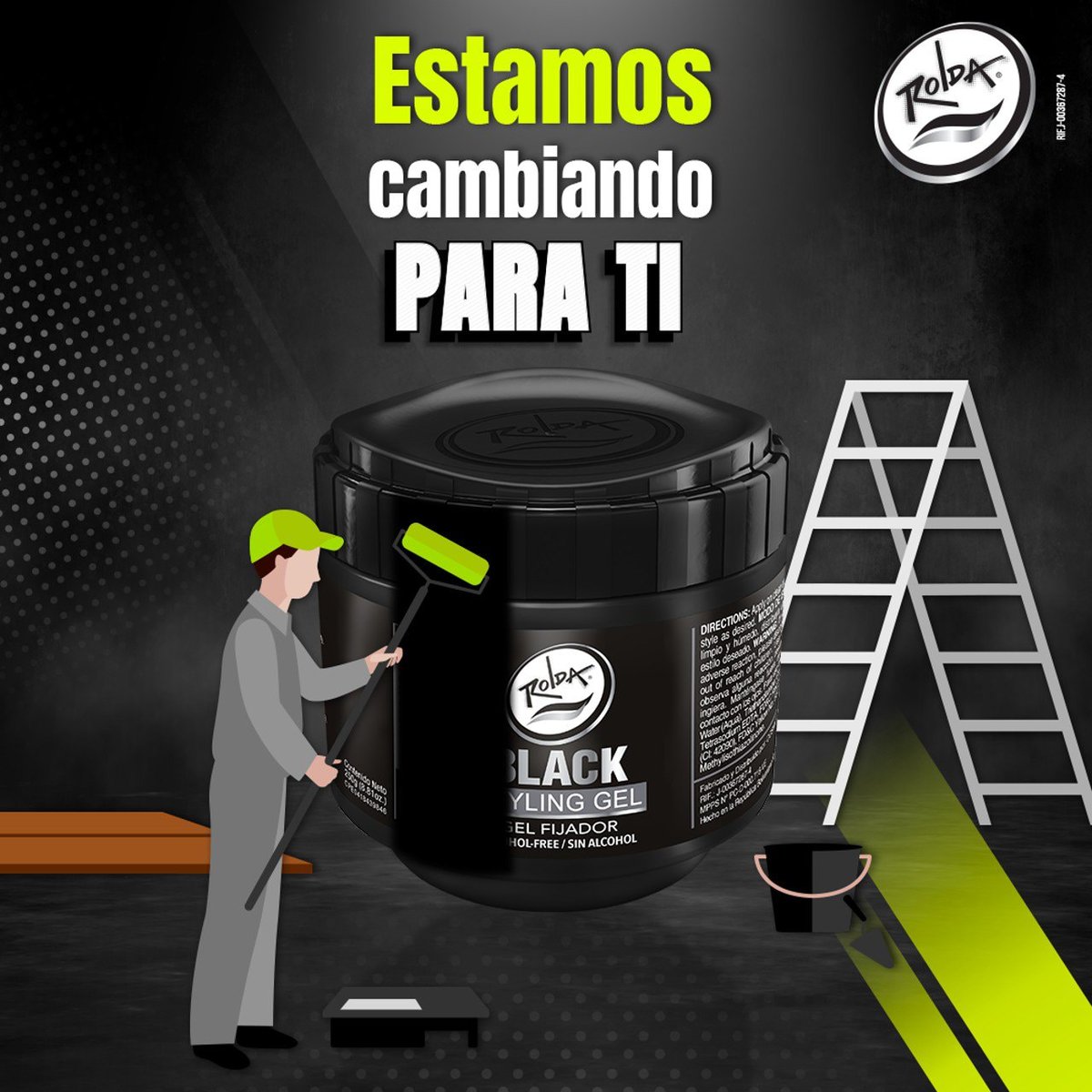 RoldaVenezuela's tweet photo. Estamos cambiando para ti 😎

Para combinar aún más con tu estilo, tu cabello y tu personalidad 💚

Muy pronto te mostraremos más 😎

#GelBlack #GelFijador #GelParaElCabello #ParaHombres #GelFijadorRolda https://t.co/SPoUcJ47XB