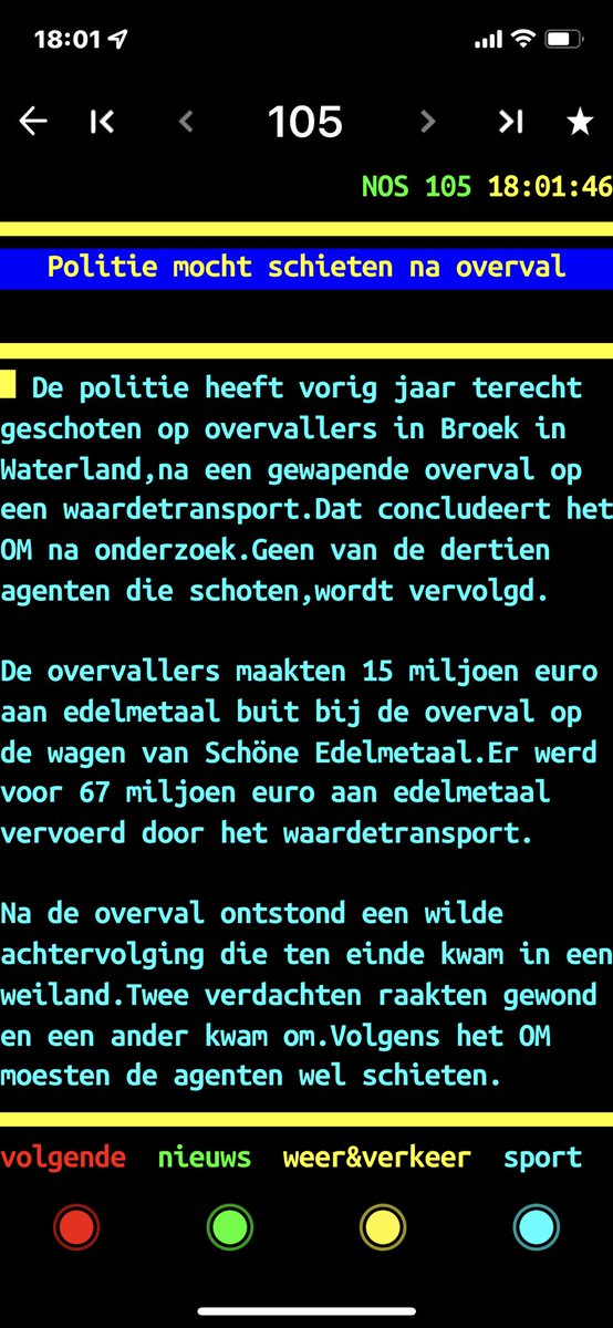 Toch fijn te weten na een duur en lang onderzoek. Overvallers met automatische geweren. Je mag terug schieten!! #staatsgelddoorhetafvoerputje