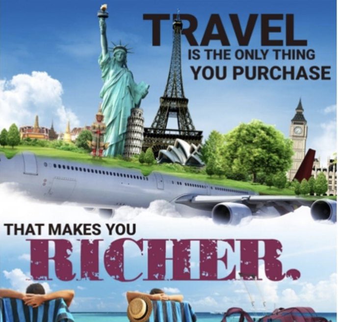 PerfectlySexy1's tweet photo. Who doesn't want to travel more now that the world is opening back up?
What if you could save on your own travel all while earning money by booking travel for others? Having a career in the travel industry can give you all of that and more! https://t.co/UmXZZM2YPw