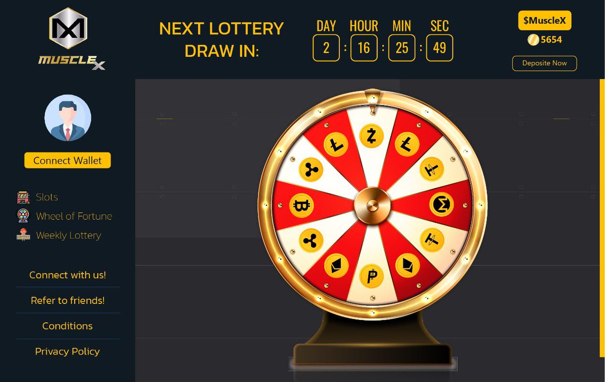 MuscleXOfficial's tweet photo. A preview of our upcoming gambling/lottery platform! #musclex #takeoff #presale #P2E https://t.co/ZZfa01N36I