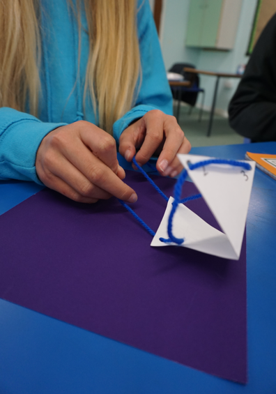 GreatLinfordPri's tweet photo. Year 6 had great fun making pull-up nets to learn about 2d and 3d shapes during maths today

#mathsisfun https://t.co/gh4iYdztqp