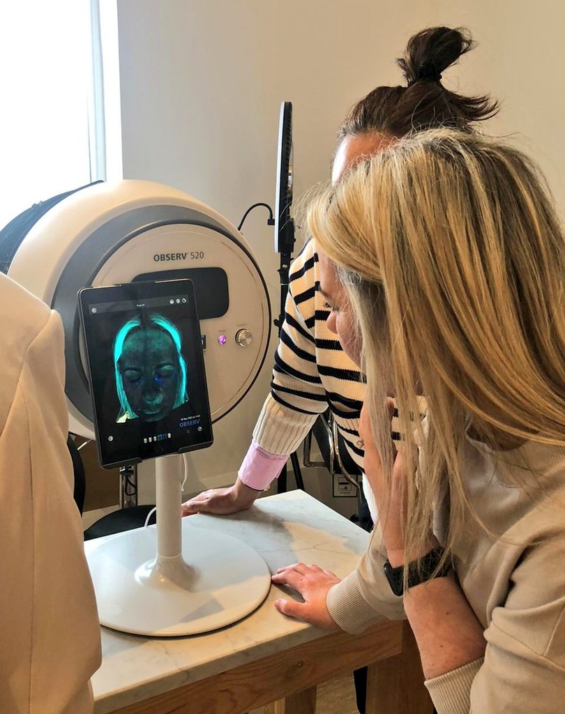 TheDublinJenn's tweet photo. We're holding #SkinScanner events in our 3 salons over the next few weeks. The girls were in today upping their skincare game and are ready to give you expert advice on how to have your best skin !!! 

Tomorrow starts in Stillorgan call 015599601 to book 🥰 https://t.co/GPO31qjg1h