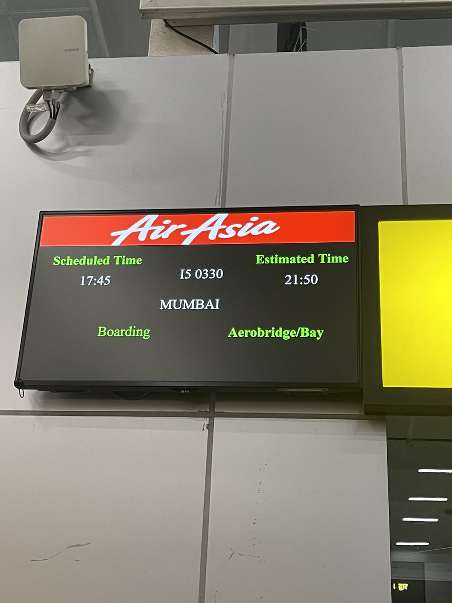 Neetythakkar's tweet photo. We’ll done @AirAsiaIndia ! Always late, always unapologetic! https://t.co/blcgvhRvHZ