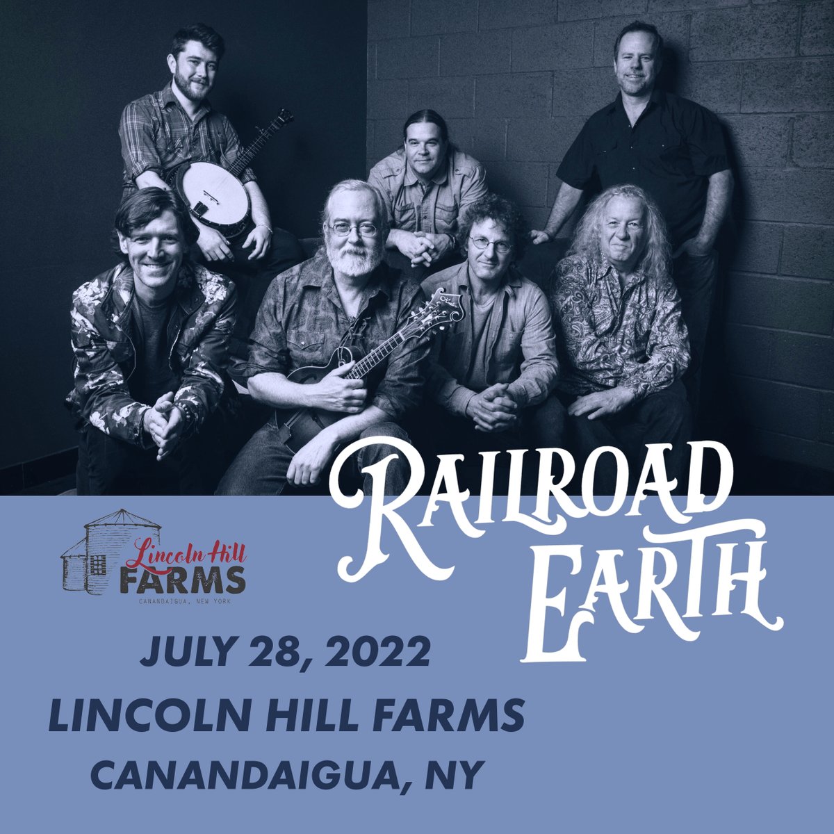 We're going to be live on the Hops Yard Stage at Lincoln Hill Farms in Canandaigua, NY on Thursday, July 28th! Tickets on sale NOW: tickets.lincolnhillfarms.com/events/0180bd8…