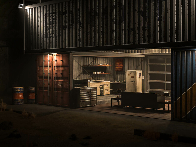 conexwest's tweet photo. Container home concept art from the film, Tron Legacy 🔥🔥

#shippingcontainer #shippingcontainerhome #tinyhome #tinyhomesolutions  #containerinterior #containerhomesideas #tinyliving #interiordesign #gameroom https://t.co/tgqRwoAztH
