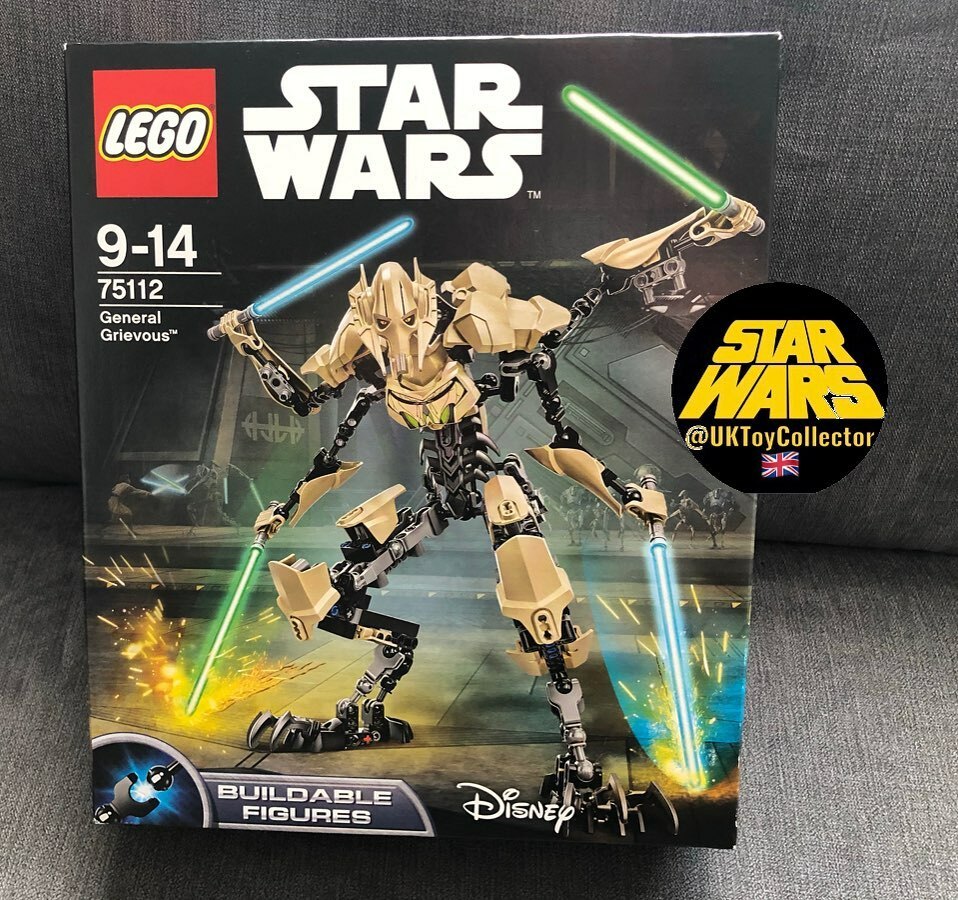 UKToyCollector's tweet photo. I spent Sunday at The @SmugglersEntertainments #StarWars Charity Day.
Here’s one of my pick ups. The awesome #LegoStarWars #GeneralGrievous #LegoBuildableFigures 🥰 Bought at a very reasonable price.

#StarWarsConvention
#StarWarsAutographs
#StarWarsC… https://t.co/7xlSd0lwvE https://t.co/zGSrfNjdo6