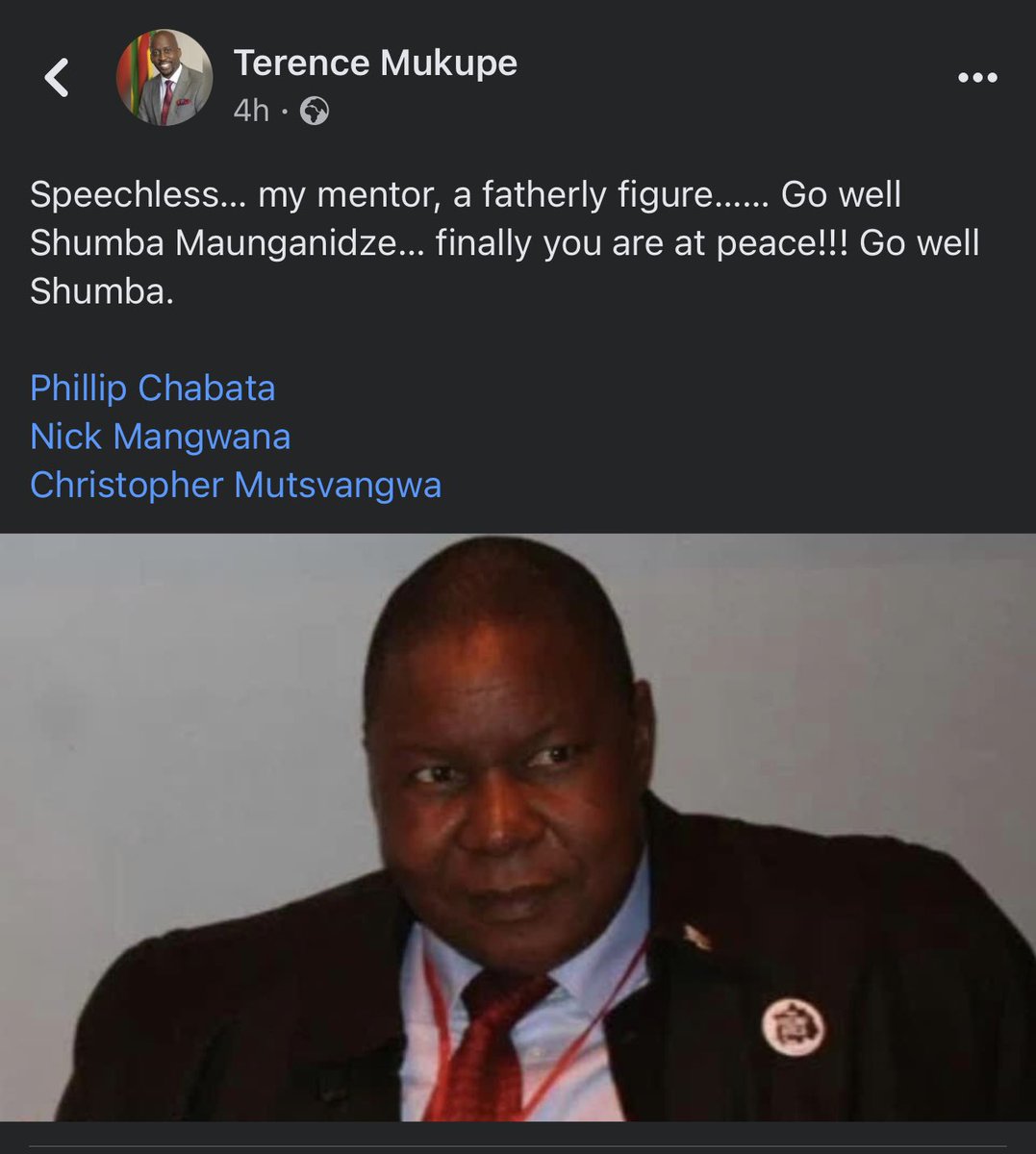 Go well Doc Maunganidze