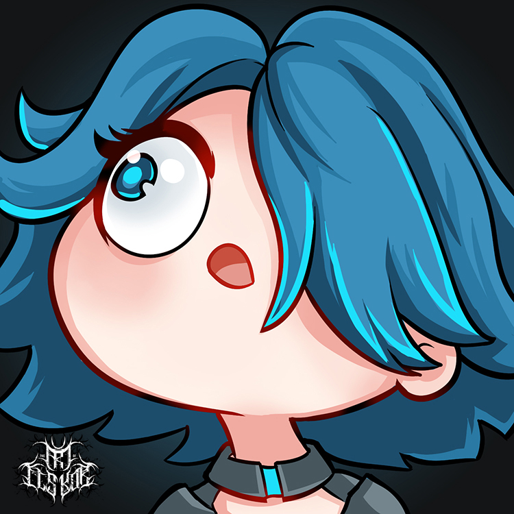 WoOoooOOoooT Derpy-Nyx for Eradication &lt;3 #Drawing #Chibi #Cute #Emotes #Quake #QuakeChampions