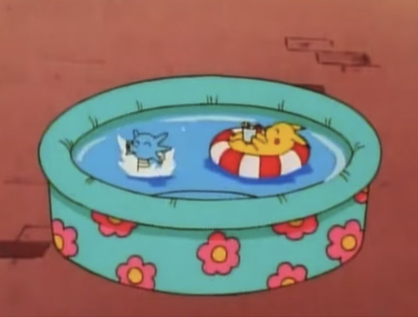 PokemonGems's tweet photo. they just chillin’ in the pool https://t.co/UCXlpOTW9M