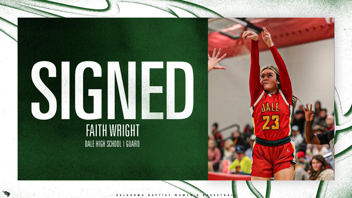 OBU_WBBall's tweet photo. Another guard coming into the mix next season...

Welcome, Faith Wright! #OnToVictory https://t.co/T7BnMpMFuP