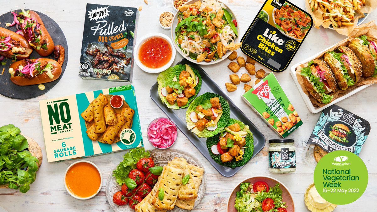 It's National Vegetarian Week! 
Organised by <a href="/vegsoc/">Vegetarian Society</a> in the UK, the Week is an opportunity to inspire people to live more consciously with a simple and effective solution: eating more plants. 🌱

Read more &amp; sign up for free: nationalvegetarianweek.org

 #NationalVegetarianWeek