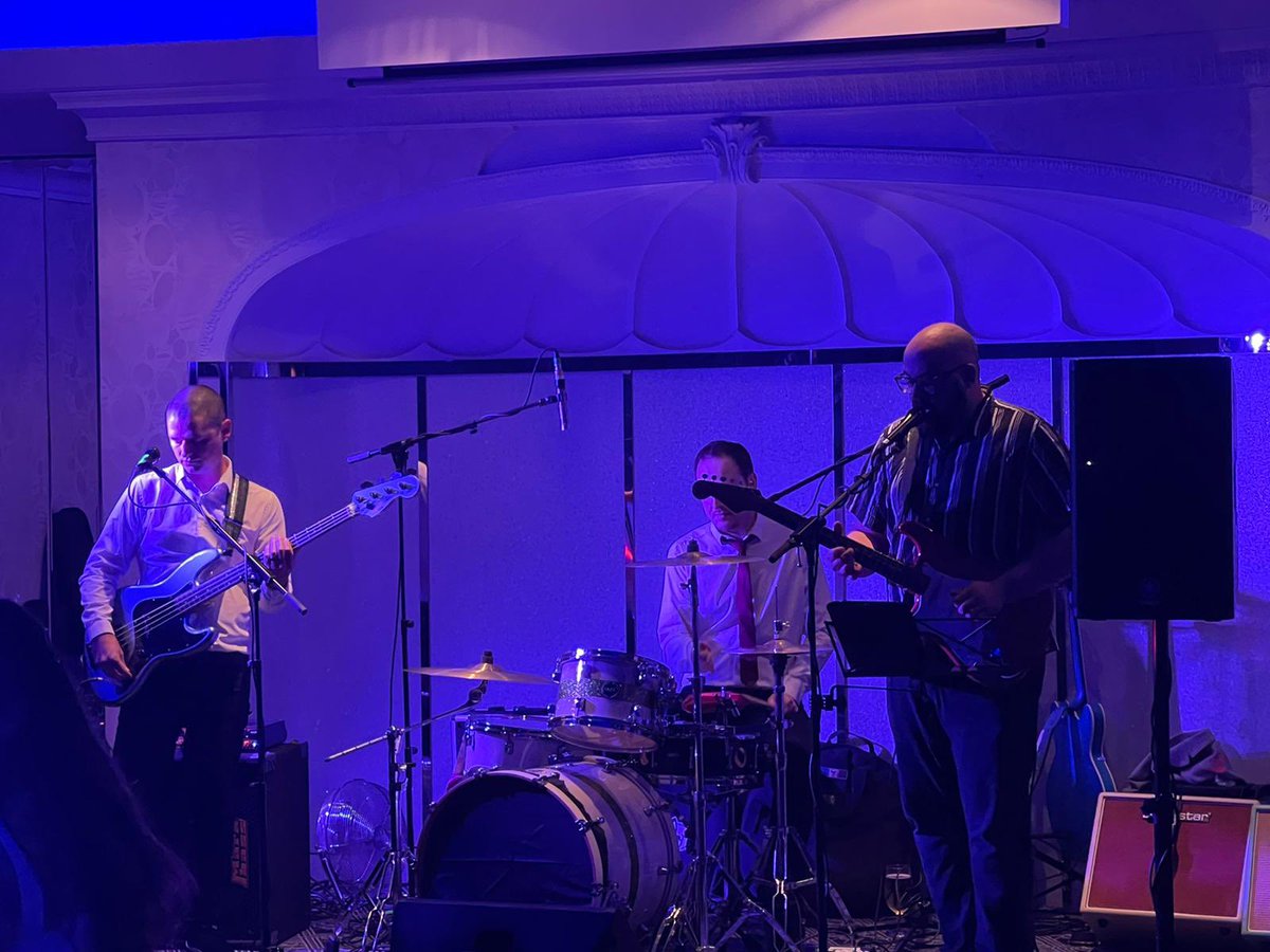 BDConcertBand's tweet photo. A massive thank you to Gentlemen Groove for playing at our Gala Night on Saturday. You guys were amazing,  we all had a fabulous night and everyone was on the dance floor. We would totally recommend these guys!  Thanks again Gentlemen Groove 🥳🎉 🎶 
@GentlemenGroove https://t.co/JUpWR84wN1