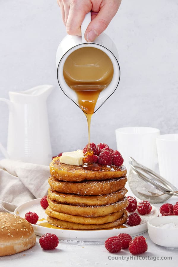 LifeLongGifts's tweet photo. Create a delicious breakfast with this fun recipe from @chcottage! Made using fluffy hamburger buns dipped in a vanilla-infused custard, this easy French toast recipe is a great idea for using up leftover hamburger buns.  https://t.co/JNGk2cyIUZ https://t.co/PfXKNxFShG