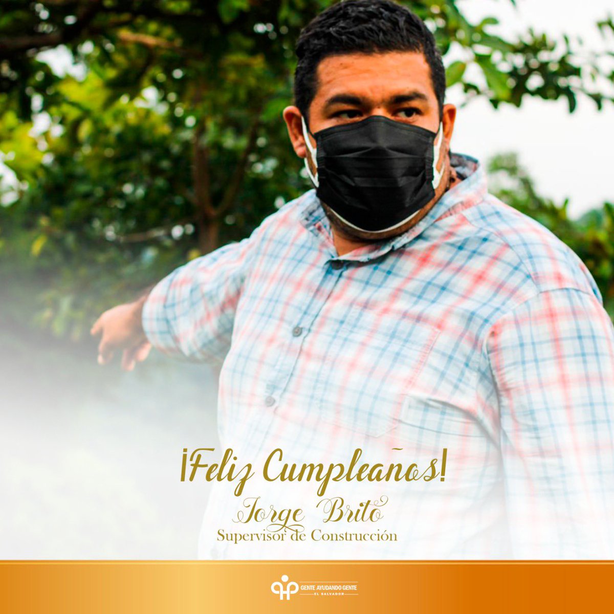 Feliz cumpleaños a nuestro Supervisor de Construcción 🎉🎊❤️