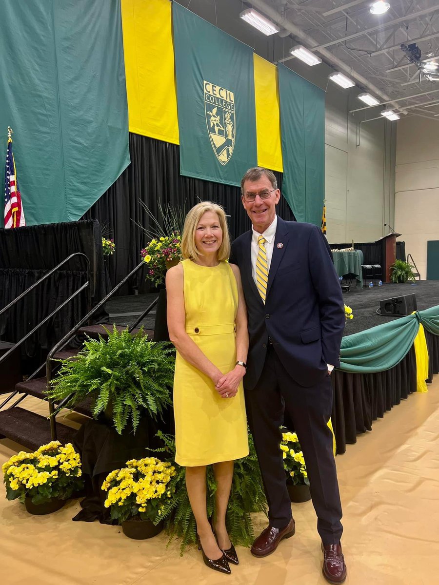 AlMiller4Cecil's tweet photo. Karen and I want to congratulate the Cecil College 2022 Graduates! https://t.co/bBxnkKT1MW