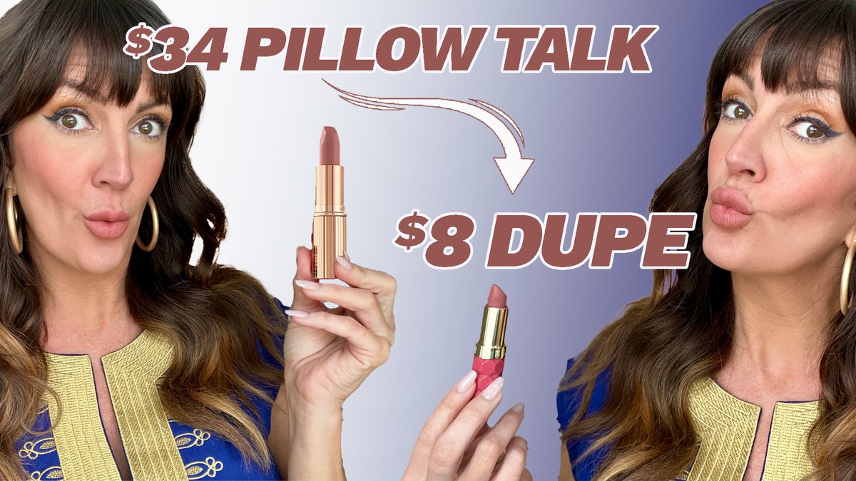 Just Uploaded: The DUPE Of All DUPES For Charlotte Tilbury "Pillow Talk" 👀

youtu.be/JhWdhLd-1-A