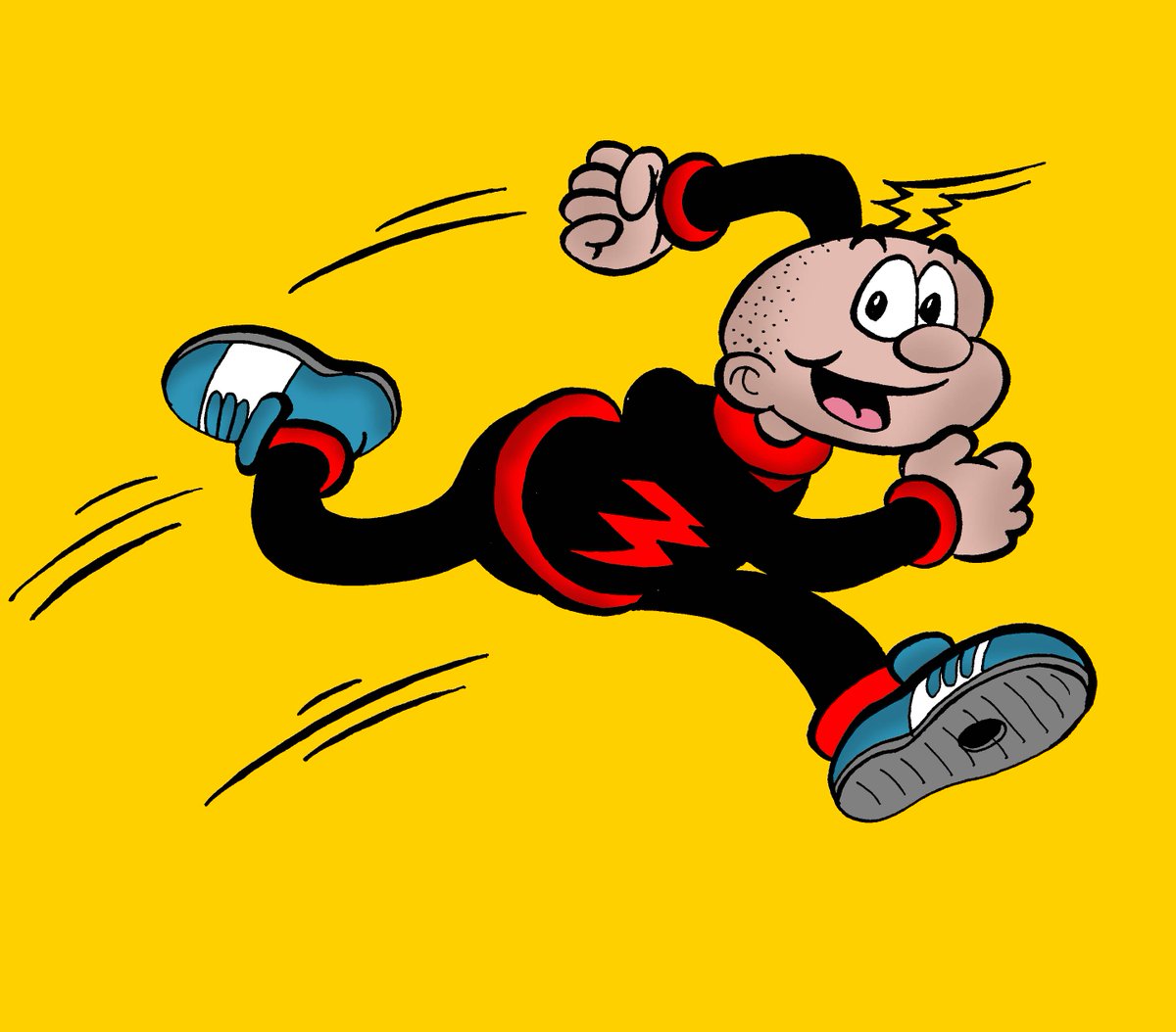 Billy Whizz made his debut in The Beano on this day in 1964. #TheBeano #Beano #BillyWhizz