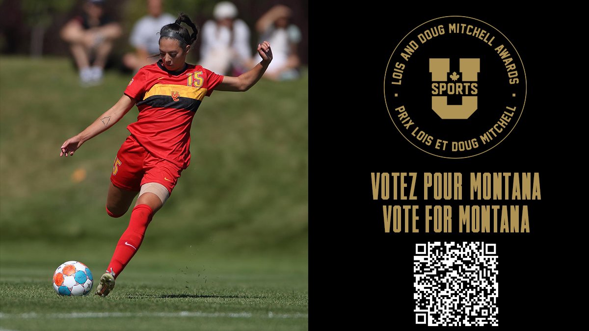 Finaliste de l'association <a href="/CanadaWest/">Canada West</a> Montana Leonard <a href="/UCDinos/">UCalgary Dinos</a>