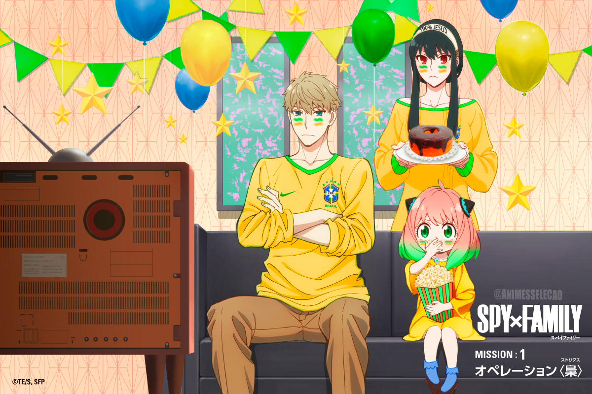 animesselecao's tweet photo. Hoje o aniversário é do adm mas o presente pra vcs
Anya, Loid e Yor Forger.
Spy x Family https://t.co/weYqSQNMZr