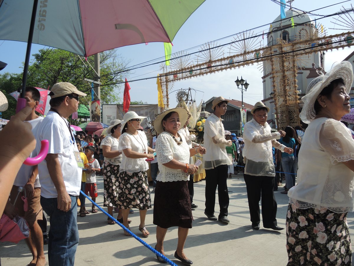 WorldCatholics's tweet photo. The Philippines' #Obando Church, recently named a national #shrine, hosts a three-day feast for San Pascual Baylon, Santa Clara, and Our Lady of Salambáo. The feast is best known for its #fertility dance. Learn about the dance and see our video at: https://t.co/THkuZepXXX https://t.co/NROg3p0L8o