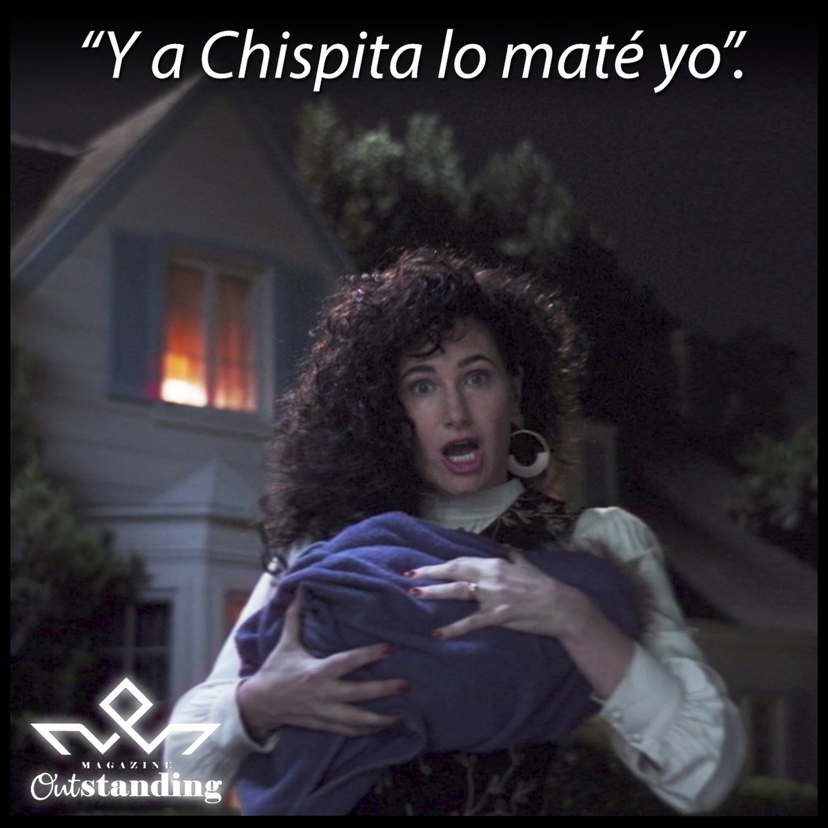 Outstandingmx's tweet photo. "Y a Chispita lo maté yo".
Agnes.
#OutstandingQuotes #OutstandingSeries #MiércolesdeQuotes #Agnes #WandaVision #DisneyPlus #Marvel #MarvelStudios #Agnes https://t.co/NFdb4jl61I