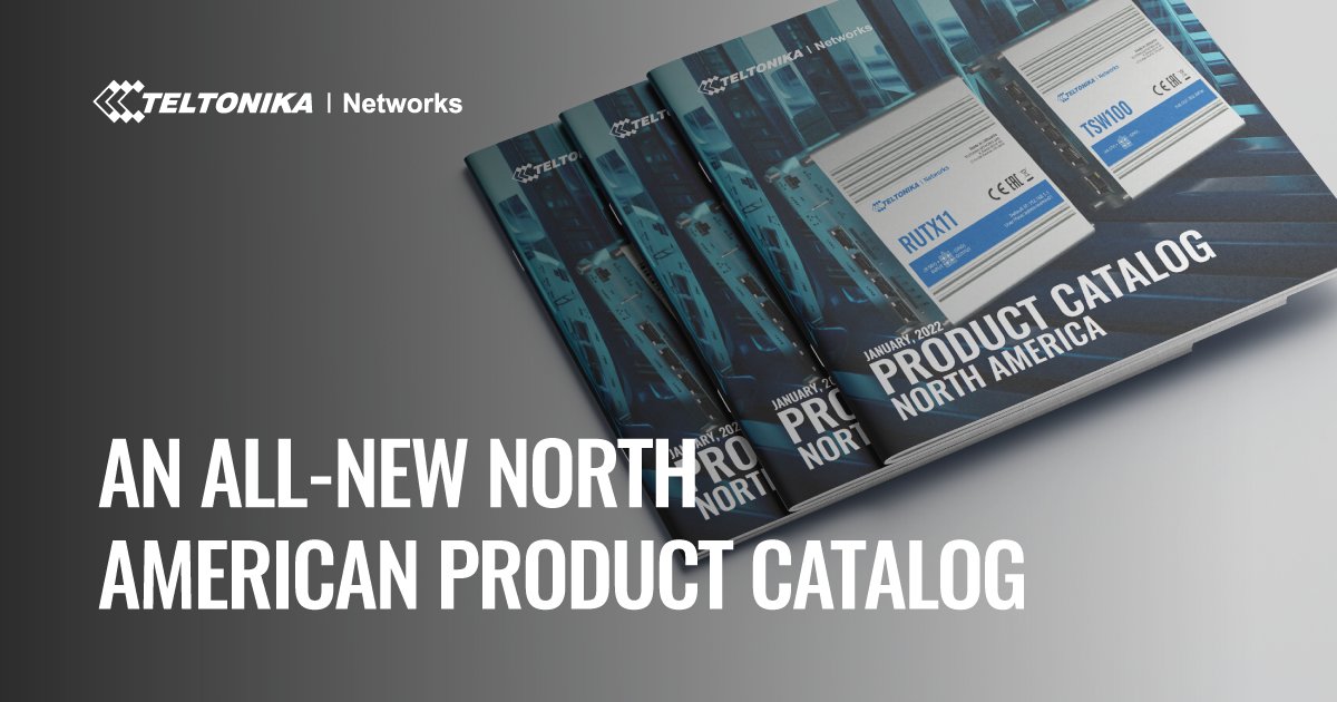 To all our North American partners out there... If you haven't already, check out our all-new product catalog from Teltonika Networks. This new catalog goes in-depth and features all of our North American certified devices! 
PDF Here➡️lnkd.in/dEXjU43D