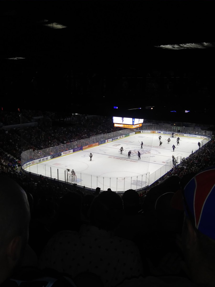Rochester Amerks win overtime in the AHL playoffs! Great game in a sold out arena!!