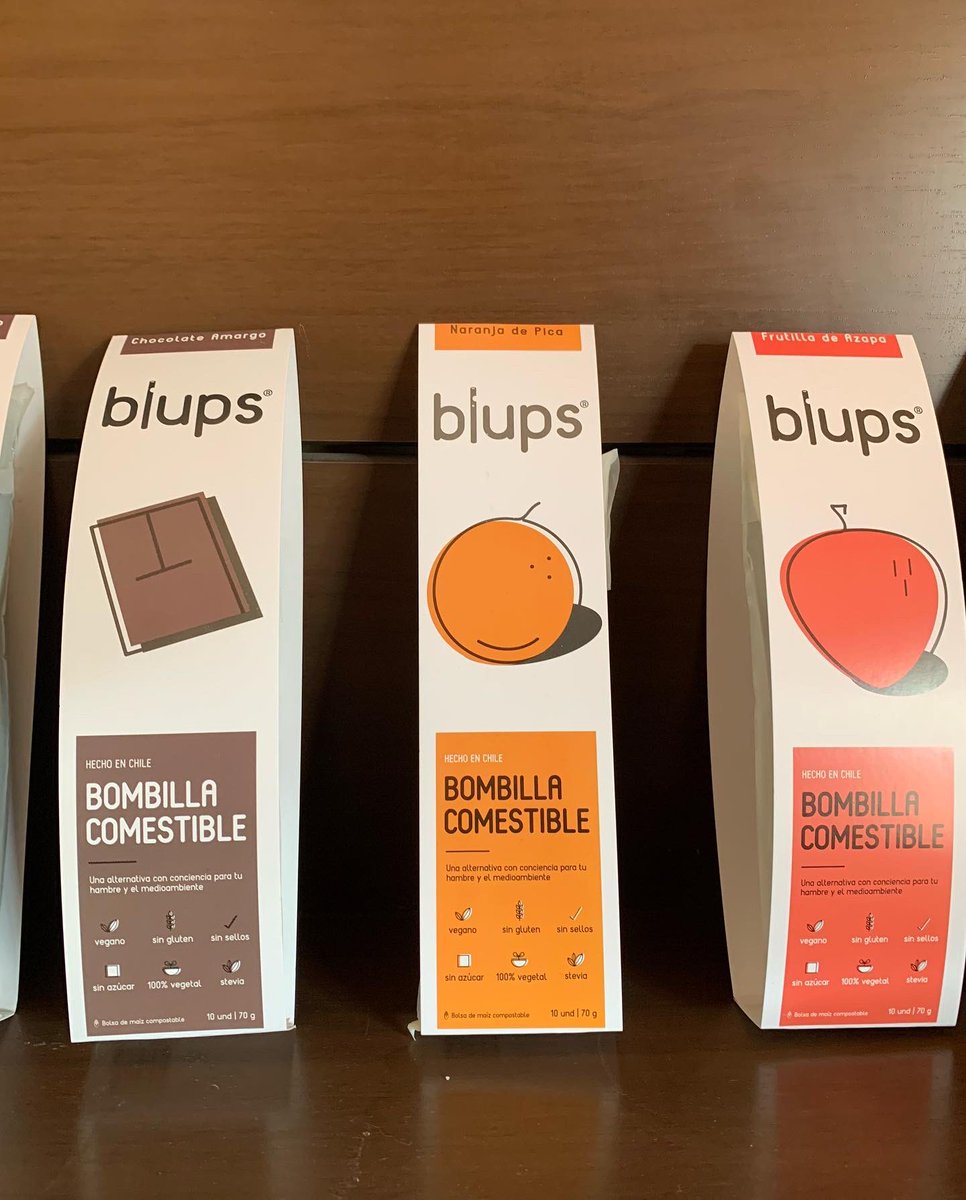 ProChile_T's tweet photo. #vistaaempresa Blups, liderada por mujer que, a través de una receta compuesta por frutas, un gelificante de algas y un espesante natural, lograron crear las 1ras bombillas 🇨🇱, comestibles y 100% vegetal, las cuales no tienen azúcar añadida ni gluten.

 https://t.co/4xvXPn05kr https://t.co/2cAOEh6u9e