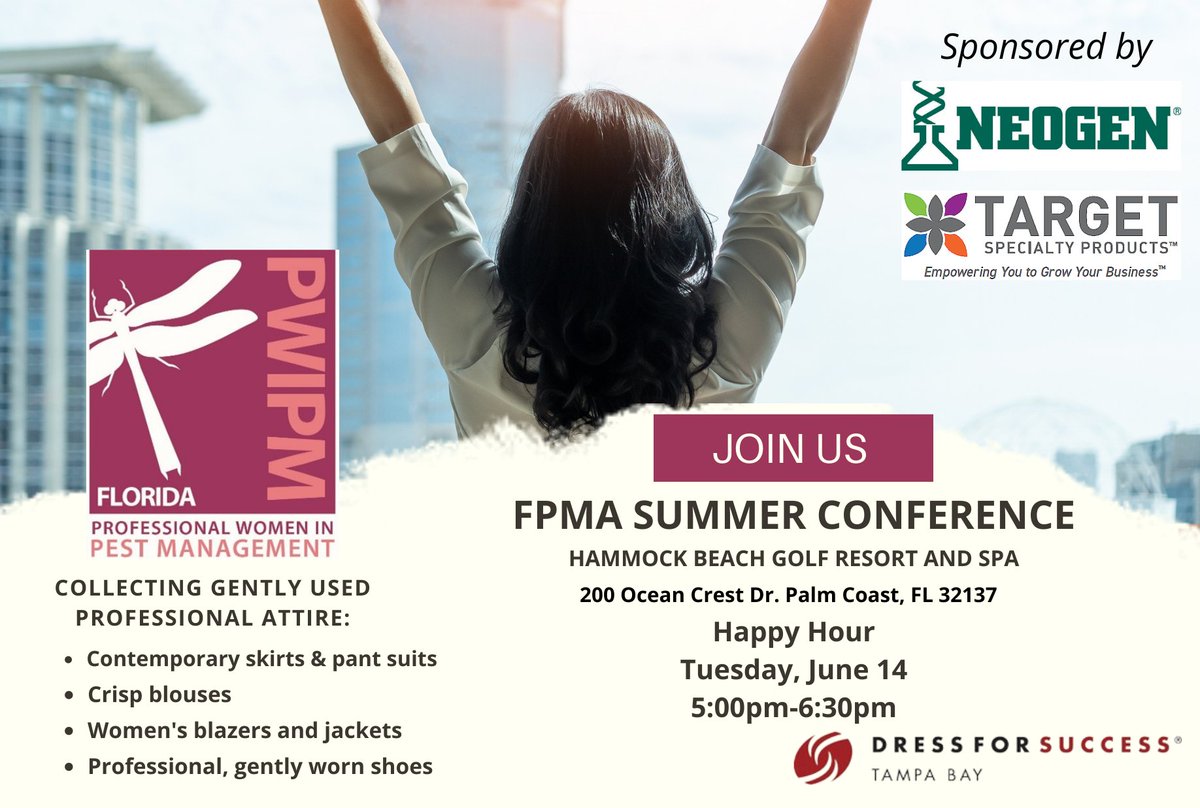 Join the Florida PWIPM group on June 14th at the Hammock Beach Golf Resort &amp; Spa. 200 Ocean Crest Drive | Palm Coast, FL | 32137

flpma.org/content.asp?co…