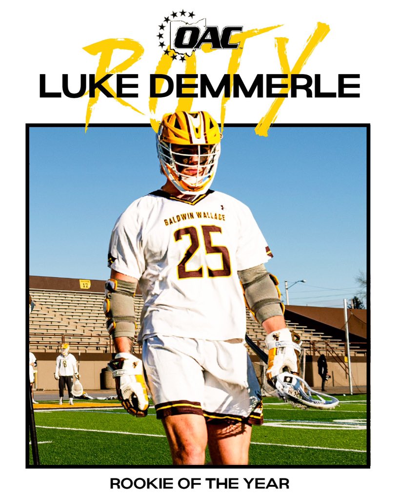 bw_mlax's tweet photo. Luke Demmerle 🤝 OAC ROTY https://t.co/HHgdG8C4le