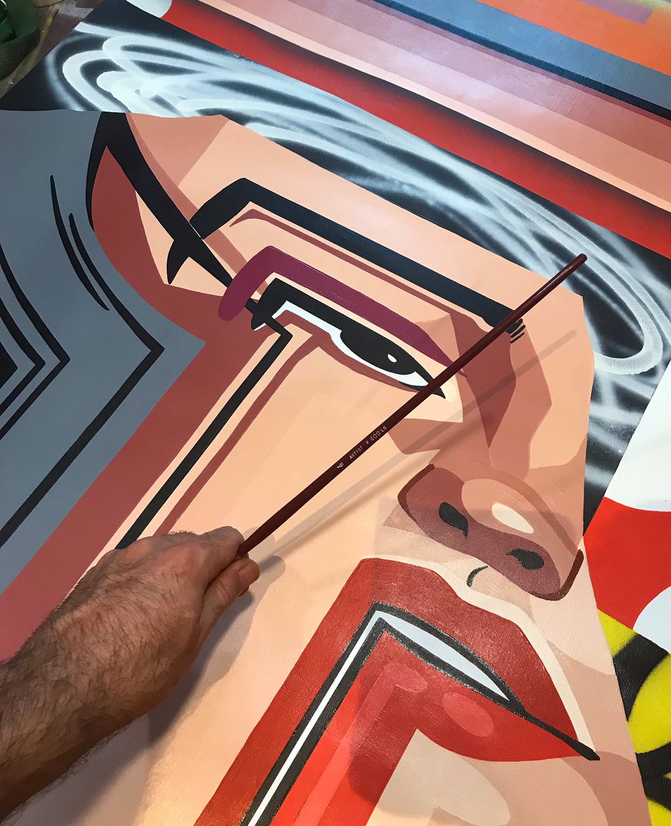 princepro176's tweet photo. Detail Canvas !! #pro176 ✌🏽😉🎨🏴‍☠️

#neocubism #comicsabstract #cosmonometry #2022 #neocubism #comicsabstract #canvas #postgraffiti #streetart #comtemporaryart #artstudio https://t.co/JBEwTwAxtR
