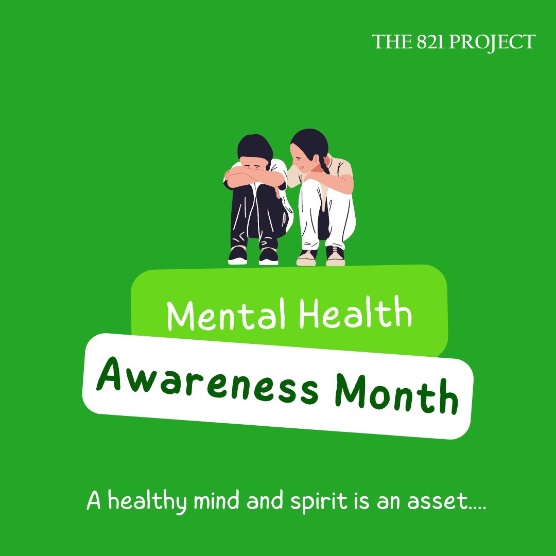 821Project's tweet image. A healthy mind and spirit is an asset. 

821 stands in solidarity with those who struggle with mental illness, no matter what that struggle looks like. 

#mentalhealthawarensesmonth