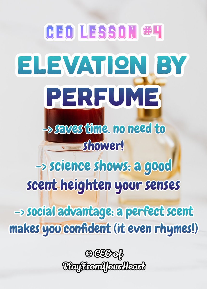 martinAppleCeo's tweet photo. people keep telling me they like my scent. What's your favorite cologne?
#indiedev #gamedev #indiegame #ceolesson #ceolife #motivational #perfume #cologne https://t.co/H1IKjl45P2