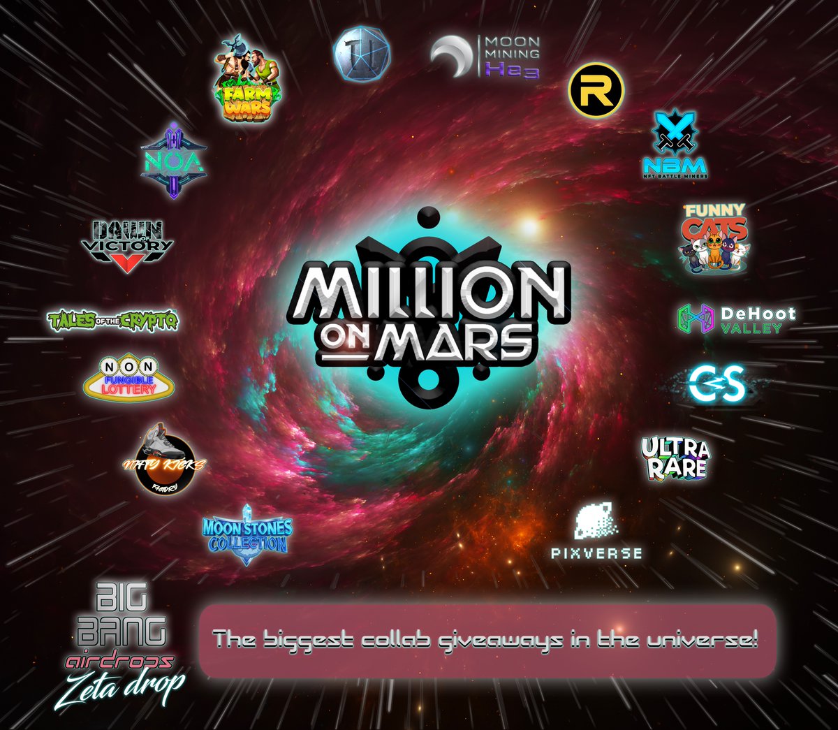Million on Mars® tweet media