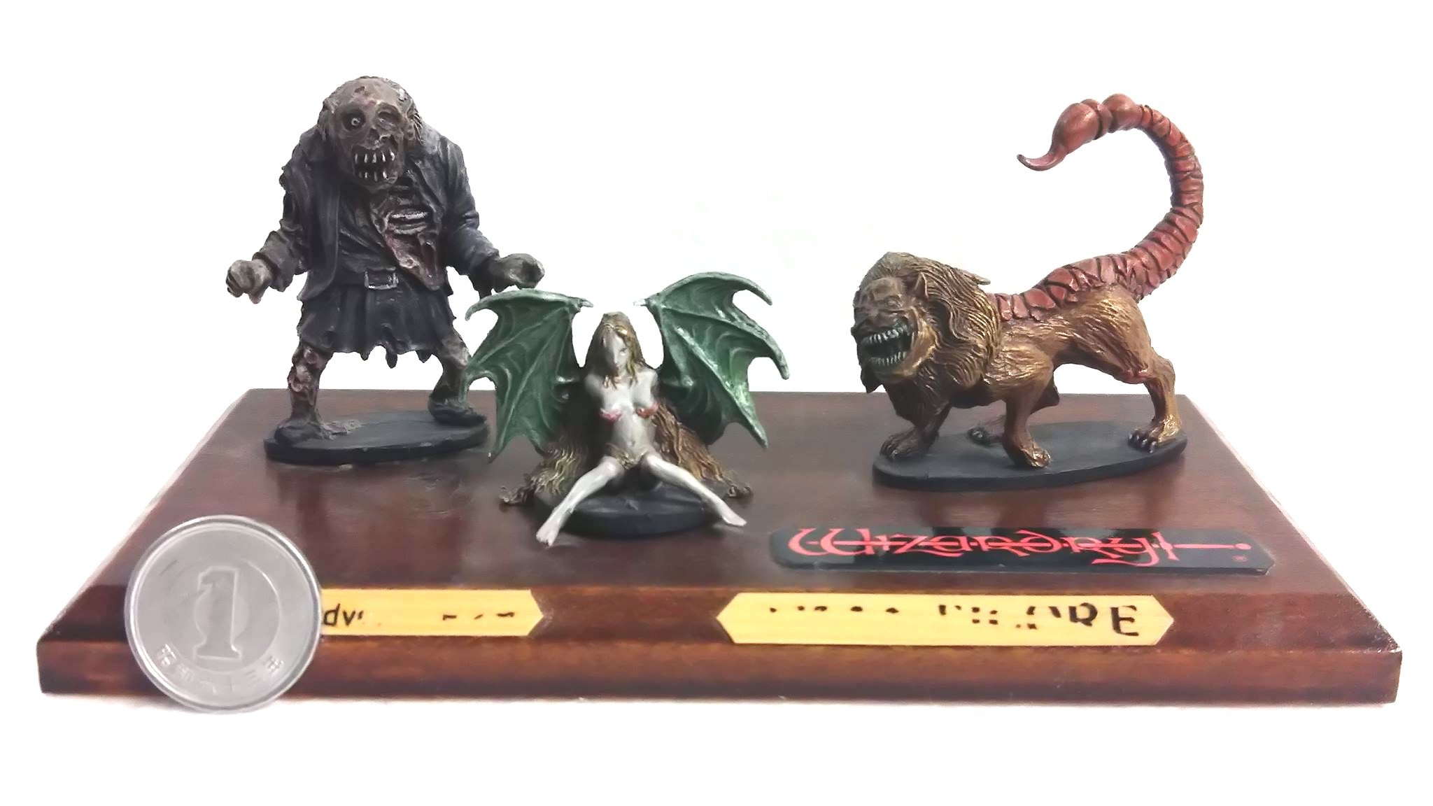 未組立 ウィザードリィ メタルフィギュア ウェア・モンスターズ アオシマ 三枝 徹 on X: 
