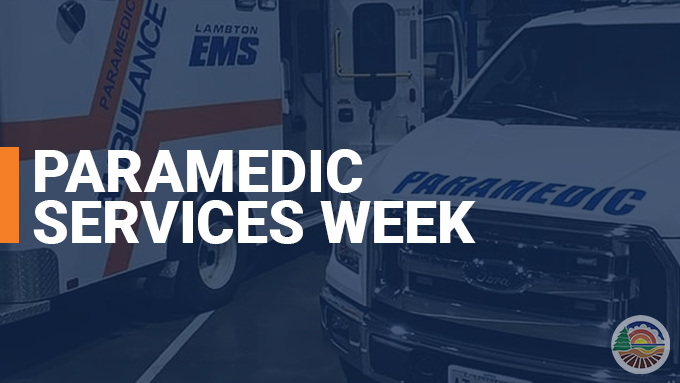 Our friends at <a href="/LambtonEMS/">LambtonEMS</a> are kicking off Paramedic Services Week today 🚑

We want to send out a thank you to all our Lambton EMS paramedics for their dedication and service to our community!

<a href="/chiefspsweek/">Paramedic Services Week</a> #ParamedicServicesWeek