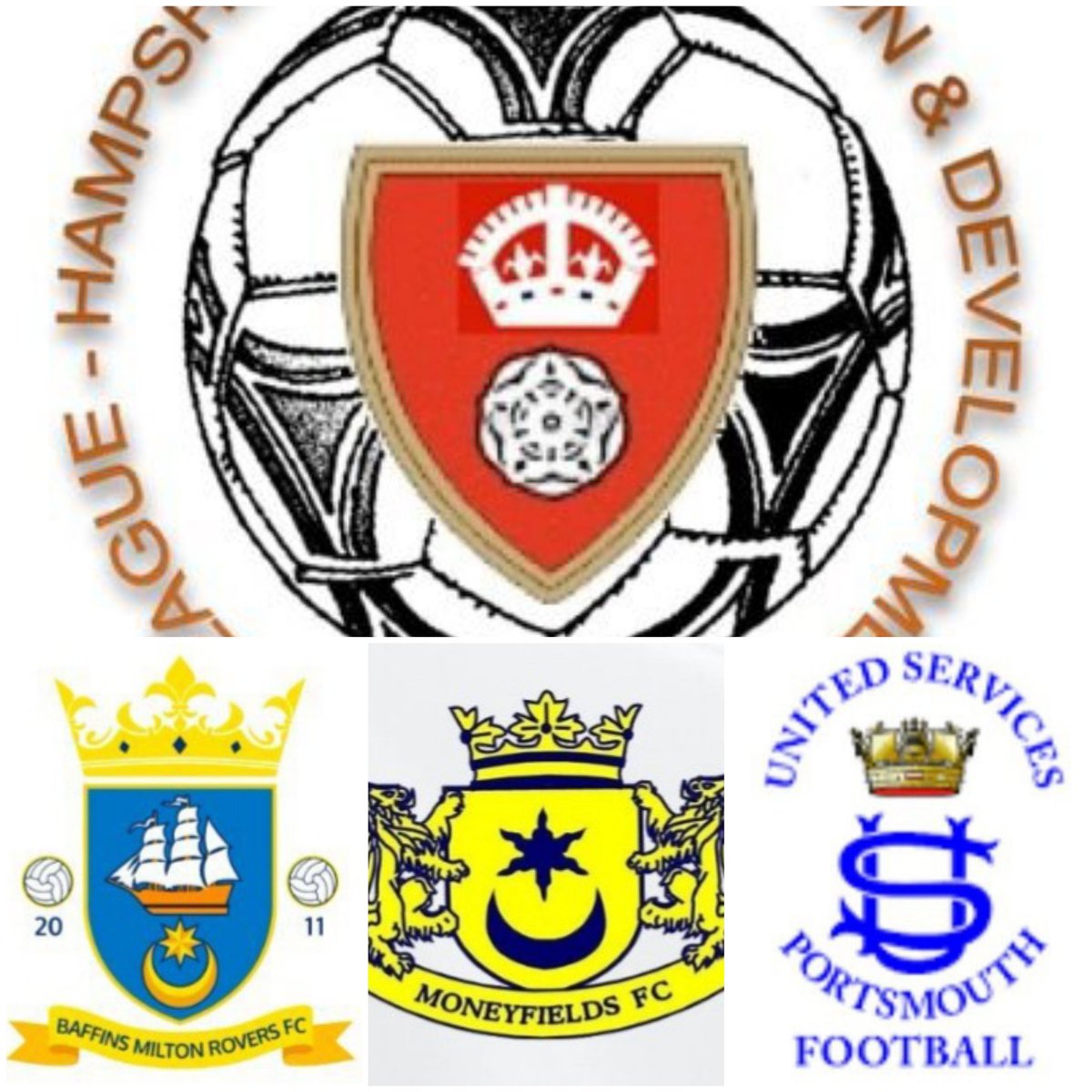 Pompey_Football's tweet photo. ⚽️ Sunday Results ⚽️
@wyverncombfl U18 East
Congratulations to the #Champions @BMRFC U18s 👏
..who were provided their #winning pts by @usportsmouthfc U18s via a #walkover
A good #4nil win for @MONEYFIELDSFC U18s, to gain ground on the teams above, #wellplayed 👍 https://t.co/3Q7rvakqIc