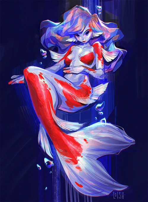 a mermaid for #mermay2022 🧜‍♀️ 