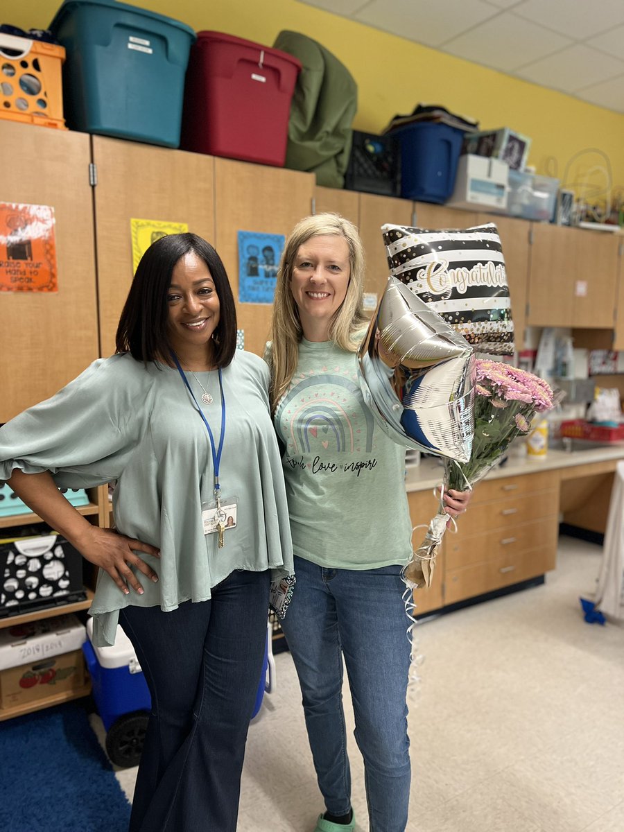 DouglassElemen1's tweet photo. Congratulations to Douglass’ 2022-2023 classified employee of the year…Ms. Kristy Moore! It’s a great day to be an Eagle! @RCS_NC https://t.co/kPYeNfNrZU