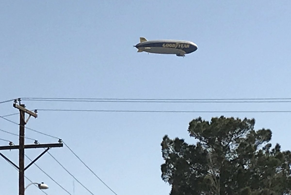 CBS4Photogs's tweet photo. Who saw the Goodyear blimp flying over earlier? https://t.co/RMjfZp3rqV