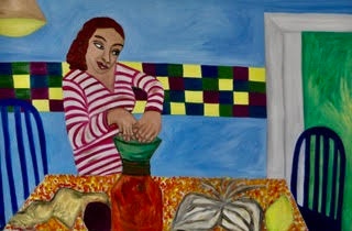 svanycalumni's tweet photo. Theresa Desalvio's (BFA 1975 Fine Arts) new exhibition "Life Patterns" is on view at the @CrotonLibrary till June 28! Go check it out! https://t.co/NhmHLjAsGB https://t.co/yRJkMn8869