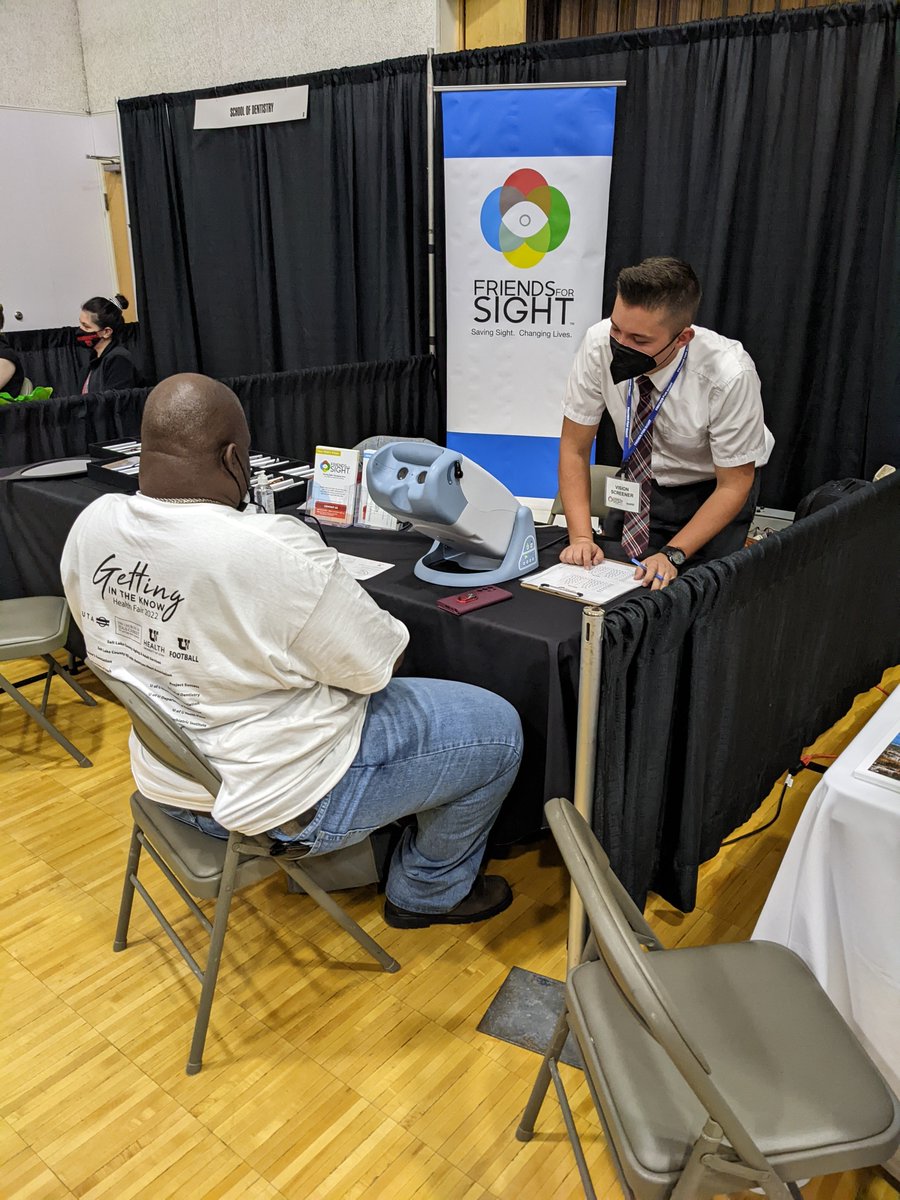 FriendsforSight's tweet photo. It was our pleasure to attend the Community Health Fair hosted by @calvarysaltlakecity this weekend! Loved meeting so many congregation and community members as we provided screenings and reading glasses to attendees. https://t.co/d3My0L1fE1