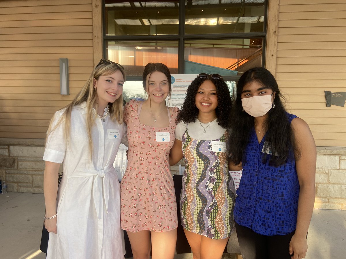 Gretchen, Mary, Savannah and Ananya representing LAUNCH M&amp;H at COF last week. <a href="/launch_sde/">LAUNCH in Elmbrook</a> <a href="/EMBK_Ed_Fndtion/">EEF</a>