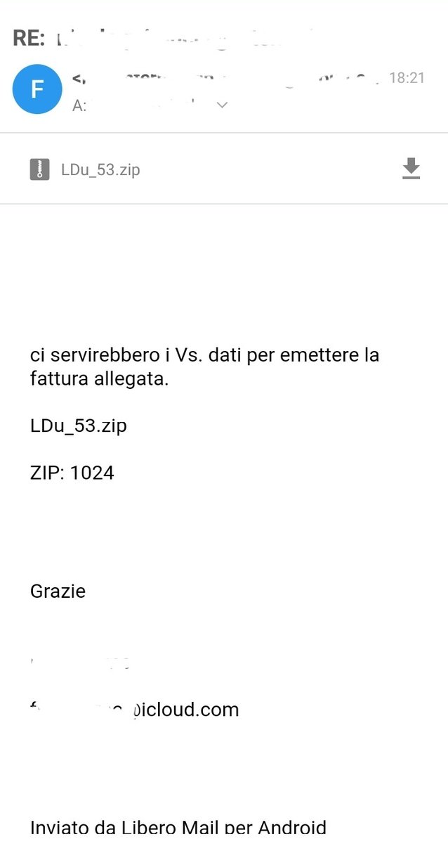 Slvlombardo's tweet photo. ๐ด#Emotet #malspam #Heodo
โ ๏ธAttached sample
LDu_53.Zipโคต๏ธ
https://t.co/6insAH6MSv
LDu_53.lnkโคต๏ธ
https://t.co/gqVdzfHaZ6
#C2โคต๏ธ
http ://seasidesolutions.com/cgi-bin/srfeWrlGf8l7Rt/ https://t.co/ahEfJfN98A