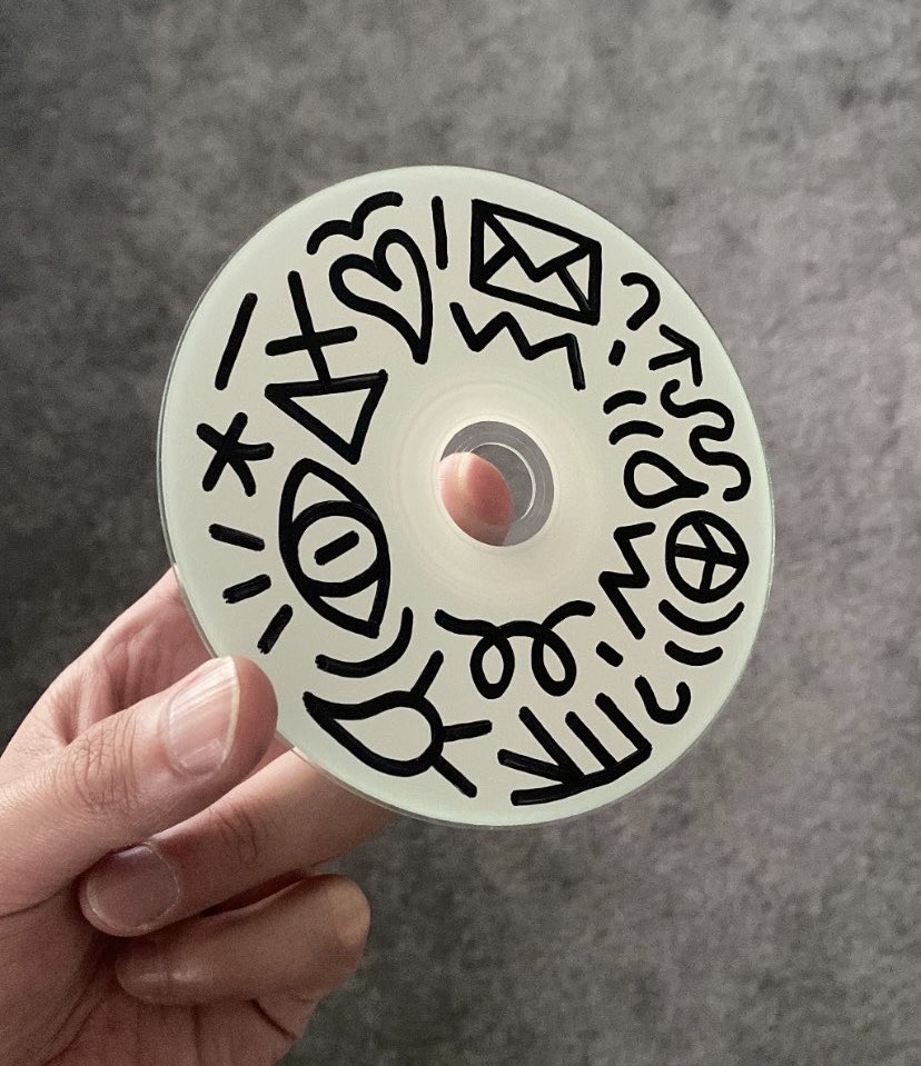VinnieHager's tweet photo. Misc. Tape 💿 

An artistic activation for Letter Holders  🧵 https://t.co/bTinFSVrWm