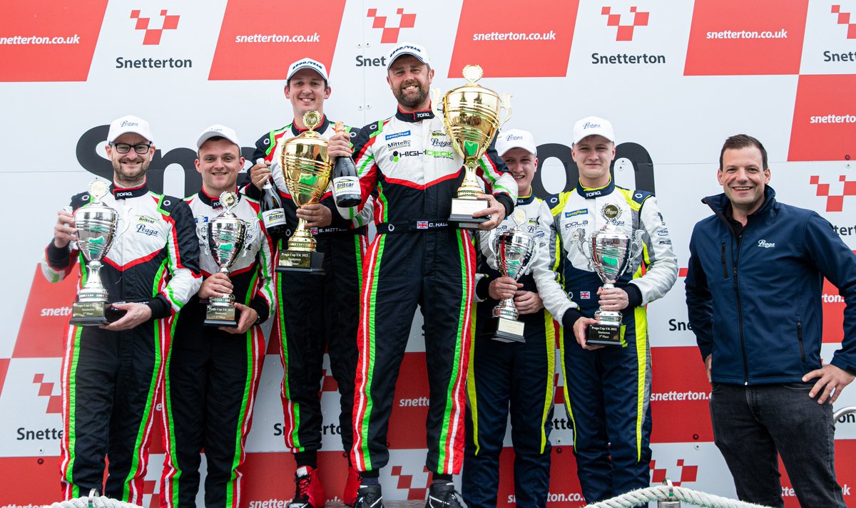 🏆Praga Cup Race One: Following post race scrutineering, Scott Mittell and Charles Hall take gold, followed by Christopher Wesemael and Dan Gore in 2nd, and Idola Motorsports' <a href="/EdwardBridle/">Ed Bridle</a> and <a href="/ChrisBridle20/">Chris Bridle</a> in 3rd <a href="/SnettertonMSV/">Snetterton Circuit</a>.

#PragaCup #PragaR1 #Snetterton #BARC #Britcar