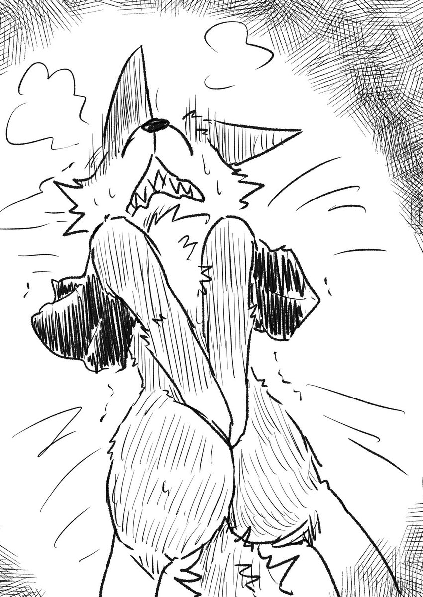 可哀想な狼さん 